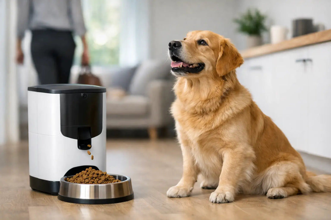 Automatic Dog Feeder for Busy Owners